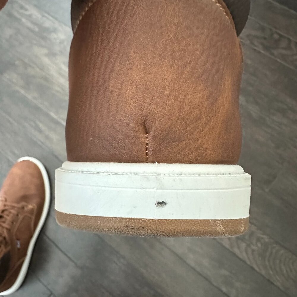 G.H.Bass Tan Brown Leather Chukka Boots 713629BRTN Men's 10 - Picture 11 of 14